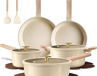 Best ceramic non stick cookware for ultimate healthy cooking
