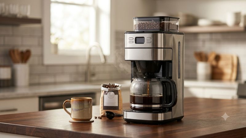 Best coffee maker grind and brew