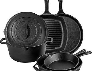 Best Cast Iron Cookware for Searing & Long-Lasting Durability