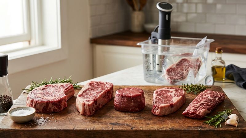 Best cuts of steak for sous vide