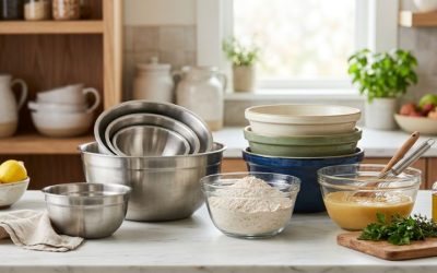 8 Best non toxic mixing bowls for ultimate healthy cooking
