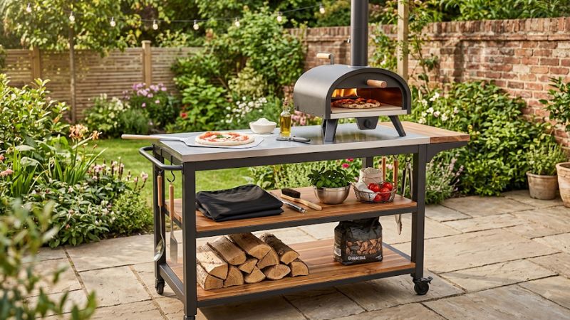 Best outdoor pizza oven table