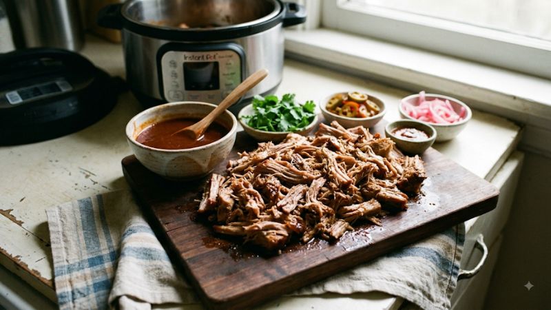 Best pulled pork recipe instant pot