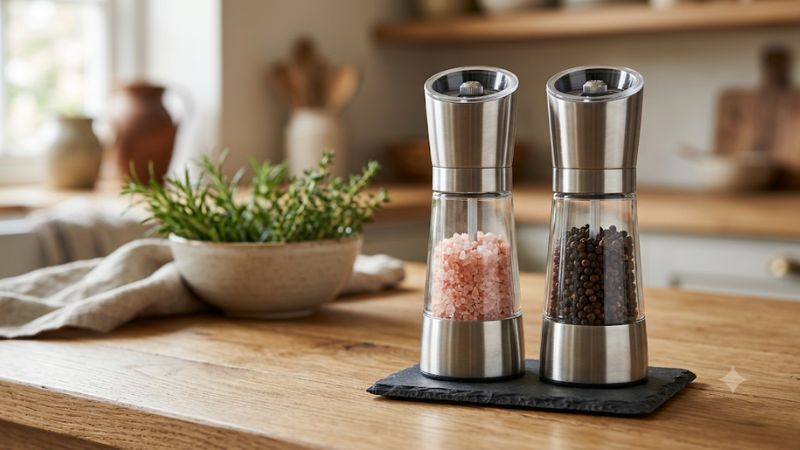 Best salt pepper grinder set