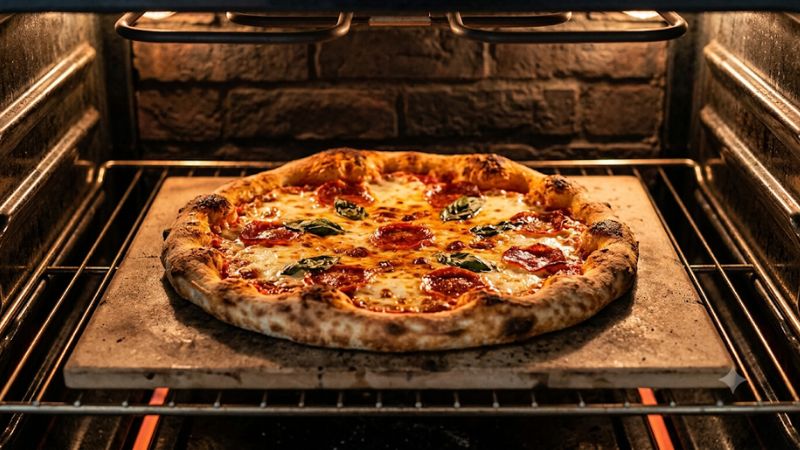 Best temperature to cook pizza in oven