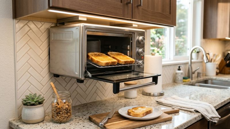 Best under cabinet mount toaster oven