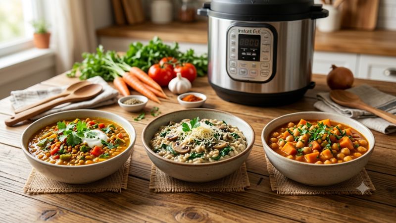 Best vegetarian recipes for instant pot