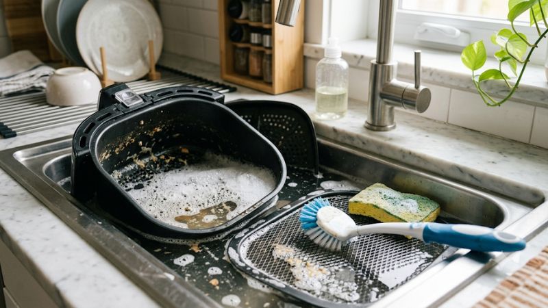 Best Way to Clean Air Fryer Basket
