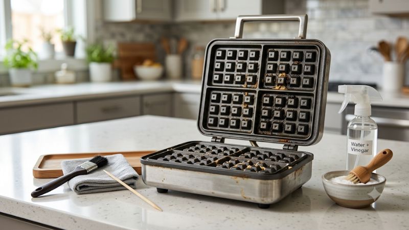 Best way to clean waffle maker