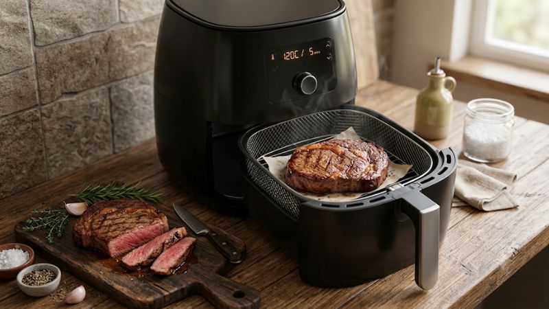 Best way to reheat steak in air fryer