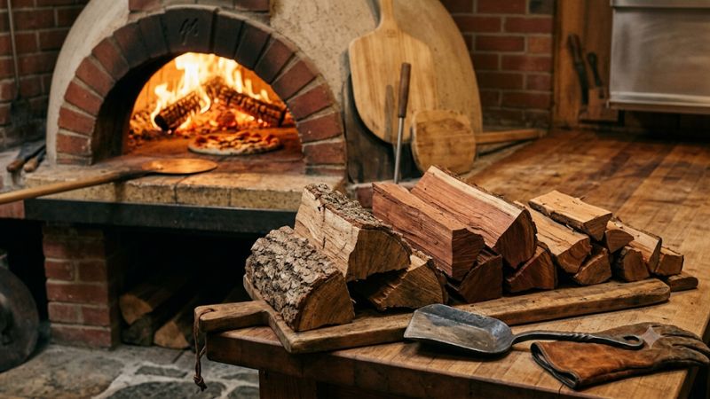 Best wood to burn in pizza oven